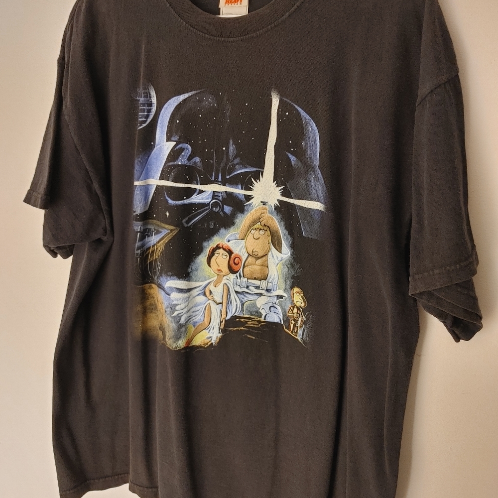 Starwars x family guy tee